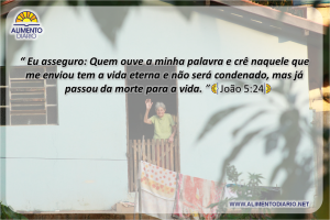 Em Cristo temos a vida eterna